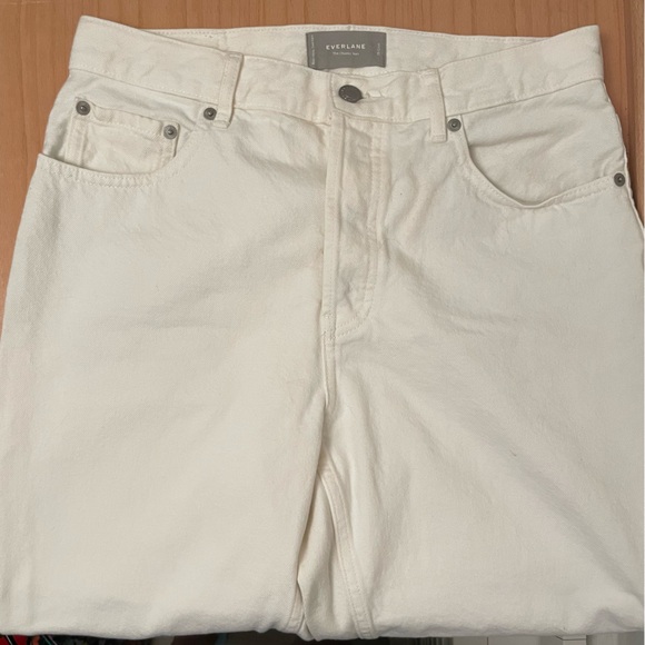 Everlane The Cheeky Jean in Bone - Picture 2 of 4